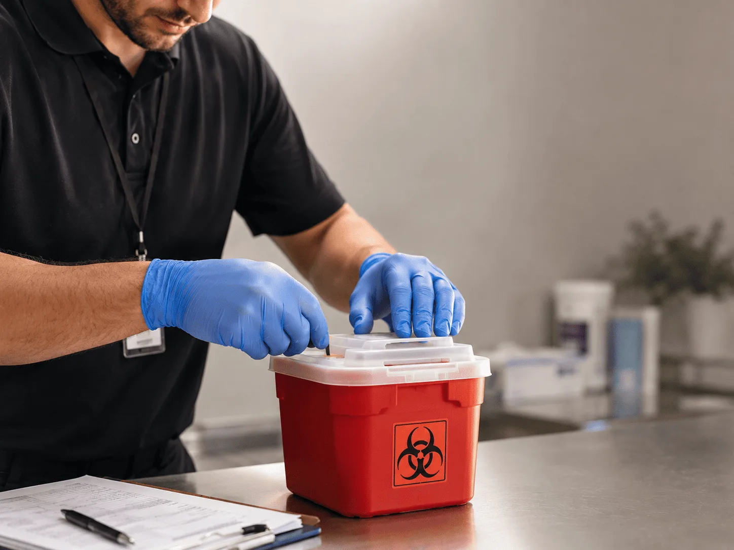 Why choose Sharps Waste Disposal in Goetzville, MI